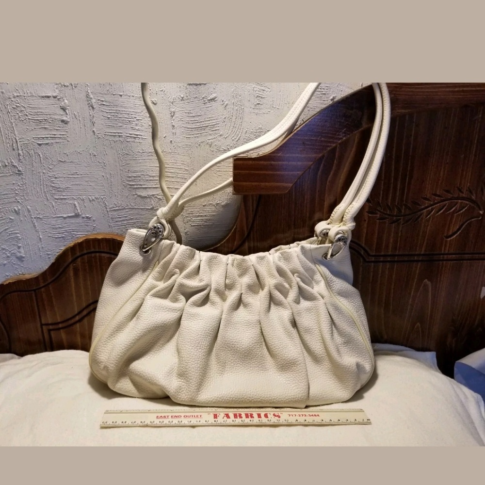 Brighton Shana Ivory Hobo Bag